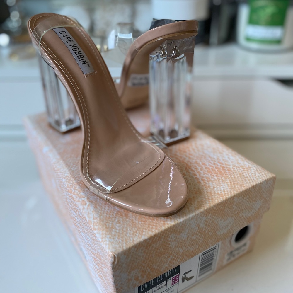 Windsor Clear High Heels